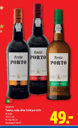 Lidl ARMILAR Tawny, ruby eller hvid portvin tilbud