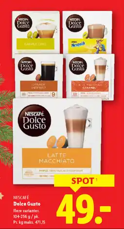 Lidl NESCAFÉ Dolce Gusto tilbud