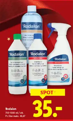 Lidl 'Rodalon tilbud