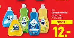 Lidl VEL Opvaskemiddel tilbud