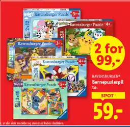 Lidl RAVENSBURGER® Børnepuslespil tilbud