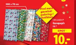 Lidl CRELANDO® Gavepapir tilbud
