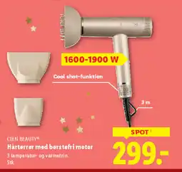 Lidl CIEN BEAUTY Hårtørrer med børstefri motor tilbud