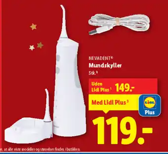 Lidl NEVADENT Mundskyller tilbud
