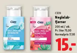 Lidl CIEN Neglelak- fjerner tilbud