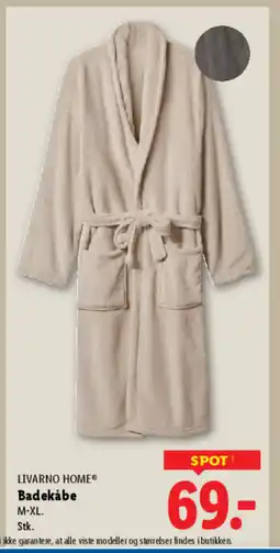 Lidl LIVARNO HOME® Badekåbe tilbud
