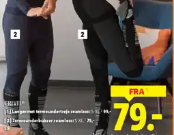 Lidl CRIVITⓇ Termounderbukser seamless tilbud