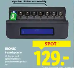 Lidl TRONIC Batterioplader tilbud