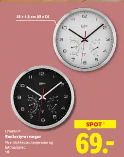 Lidl LIVARNOⓇ Radiostyret vægur tilbud