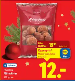 Lidl FAVORINA Æbleskiver tilbud