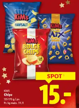 Lidl KIMS Chips tilbud