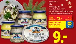 Lidl SKIPPERSILD Sild tilbud