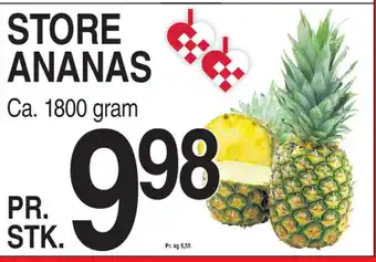 ABC Lavpris Store ananas tilbud