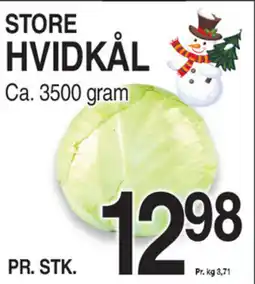ABC Lavpris Store hvidkål tilbud