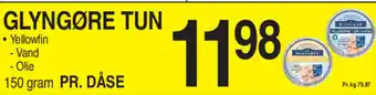 ABC Lavpris Glyngøre tun tilbud