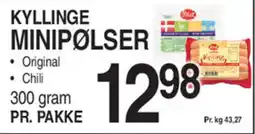 ABC Lavpris Kyllinge minipølser tilbud