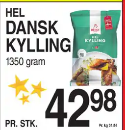 ABC Lavpris Hel dansk kylling tilbud