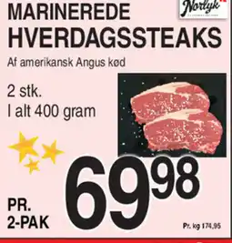 ABC Lavpris Norlyk marinerede hverdagssteaks tilbud