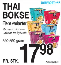 ABC Lavpris THAI BOKSE tilbud