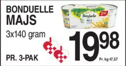 ABC Lavpris Bonduelle majs tilbud