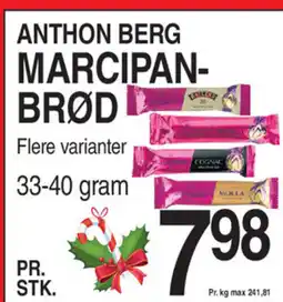 ABC Lavpris Anthon berg marcipan- brød tilbud