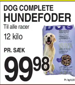 ABC Lavpris Dog complete hundefoder tilbud