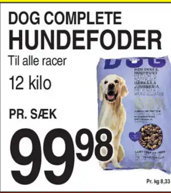 ABC Lavpris Dog complete hundefoder tilbud