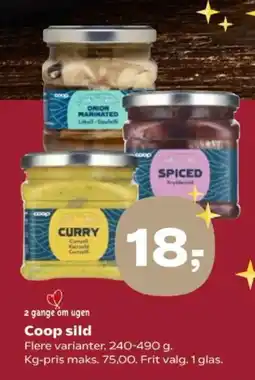 Kvickly Coop sild tilbud