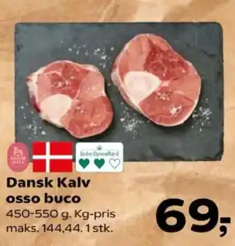Kvickly Dansk Kalv osso buco tilbud