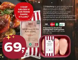 Kvickly Frijsenborg dansk hel kylling eller kyllingefilet tilbud