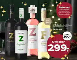 Kvickly Z Zinfandel eller F Fiano tilbud