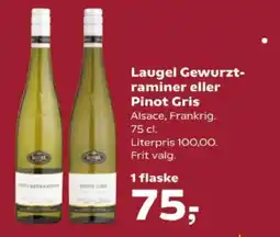 Kvickly Laugel Gewurzt- raminer eller Pinot Gris tilbud