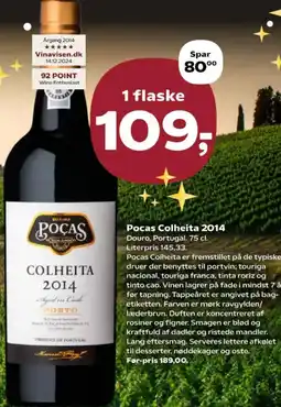 Kvickly Pocas Colheita 2014 tilbud