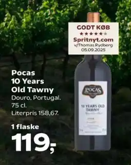 Kvickly Pocas 10 Years Old Tawny tilbud