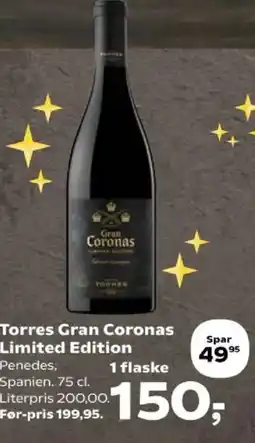 Kvickly Torres Gran Coronas Limited Edition tilbud