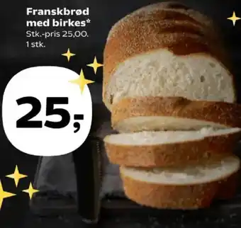 Kvickly Franskbrød med birkes tilbud