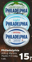 Kvickly Philadelphia tilbud