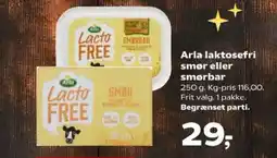 Kvickly Arla laktosefri smør eller smørbar tilbud
