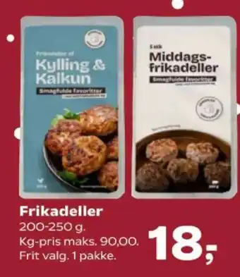 Kvickly Frikadeller tilbud