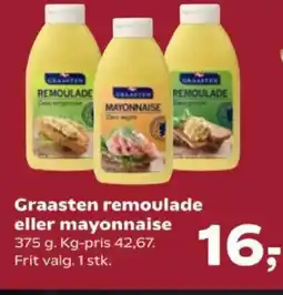 Kvickly Graasten remoulade eller mayonnaise tilbud