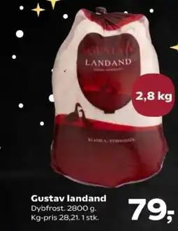 Kvickly Gustav landand tilbud