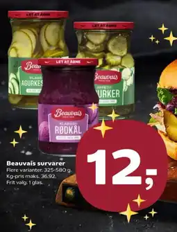 Kvickly Beauvais survarer tilbud