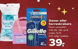 Kvickly Dame- eller herreskrabere tilbud