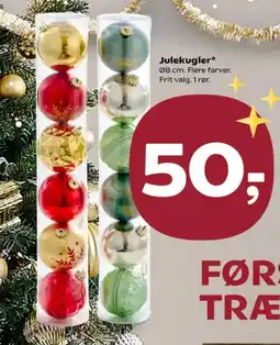 Kvickly Julekugler tilbud