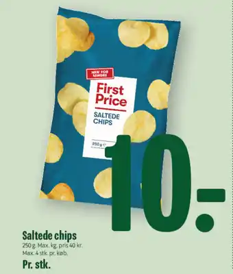 First Price Saltede chips