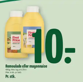 First Price Remoulade eller mayonnaise