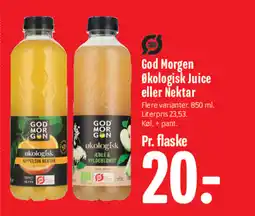 Min Købmand God Morgen Økologisk Juice eller Nektar tilbud