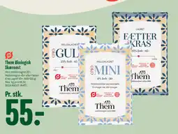 Min Købmand Them Økologisk Skæreost tilbud