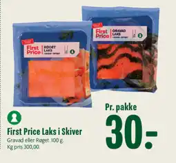 Min Købmand First Price Laks i Skiver tilbud