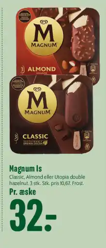 Min Købmand Magnum Is tilbud
